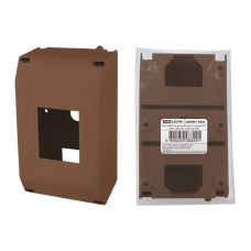 Бокс КМПн 1/4 для наружной установки IP20 "ЭКО" (бук) инд. штрихкод TDM