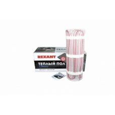 Тёплый пол (нагревательный мат) REXANT Classic RNX-15,0-2250 (площадь 15,0 м2 (0,5 х 30,0 м)), 2250 Вт, двухжильный с экраном
