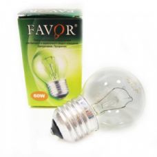FAVOR лампа накаливания ДШ Е27 60W прозрачная