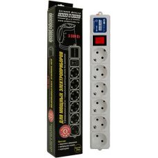 Powercube Сетевой Фильтр 5+1*1,9 м. 10А