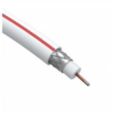 ЭРА Кабель коаксиальный SAT 50 M,75 Ом, CCS/(оплётка Al 75%), PVC, цвет белый, бухта 100 м, SIMPLE (