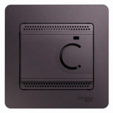 Schneider electric GLOSSA ТЕРМОСТАТ электрон.тепл.пола с датч,+5-+50°C,10A,в сборе, СИРЕНЕВЫЙ ТУМАН