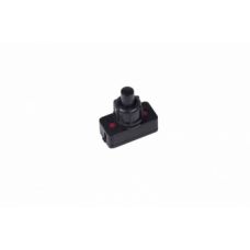 Выключатель-кнопка 250V 1А (2с) ON-OFF черный (для настольной лампы) REXANT