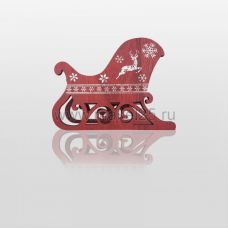 Деревянная фигурка «Сани» 11,5х7,5х9,5 см