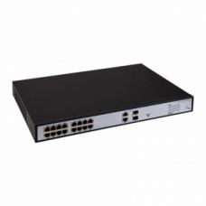 Коммутатор PoE 16 + 2 COMBO; 15,4 Вт на порт, с грозозащитой
