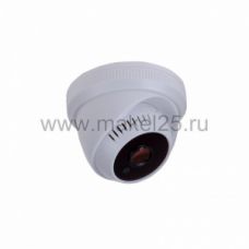 Купольная камера AHD 1.0Мп (720P), объектив 2.8 мм., встроенный микрофон, ИК до 20 м.