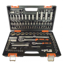 Набор инструментов Вихрь 1/2", 1/4", CrV, пластиковый кейс 94 предмета