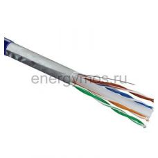 01-0147 Кабель витая пара F/UTP, кат.6,4*2*0,57 мм PVC, внутрений синий REXANT ( 305 м)