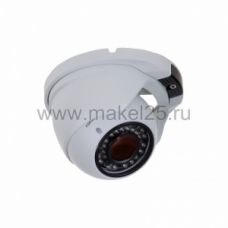 Купольная уличная камера AHD 4.0Мп, объектив 2.8-12 мм., ИК до 30 м.