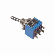 Тумблер 250V 3А (6c) ON-ON двухполюсный Micro REXANT