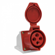 Розетка стационарная наружная TS-115 3P+PE+N 16А 400В IP44 ЭНЕРГИЯ