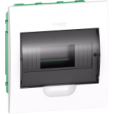 Schneider electric бокс 8 мод. встраиваемый,прозрачная дверь IP40 63А