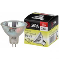 Лампа галогенная GU5.3-JCDR (MR16) -35W-230V-CL ЭРА (галоген, софит, 35Вт, нейтр, GU5.3)