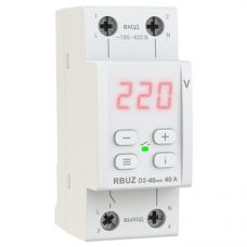Реле напряжения RBUZ D2-50 red (50 А (max 60 А))