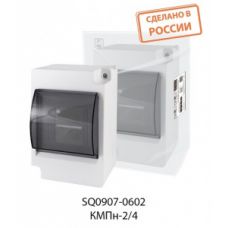 Бокс КМПн-2/4 для наруж. уст. с п/прозрачной крышкой, IP30 НАРОДНЫЙ