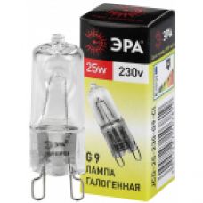 Лампа галогенная G9-JCD-25-230V-CL ЭРА (галоген, капсула, 25Вт, нейтр, G9)
